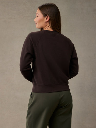 Women's Espresso Crew Sweatshirt
