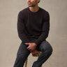 Espresso men's waffle knit thermal. Soft, warm, and easy to layer | Machine washable, no special care needed