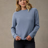 Women's Skyline waffle knit thermal long sleeve top | best thermal shirt for women