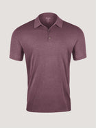 Burgundy Torrey Polo Ghost Mannequin | Fresh Clean Threads