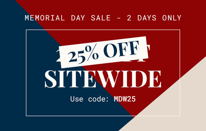 Memorial Day Weekend Sale | Shop Now