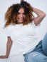 Women's Foundation 3-Pack Crew Neck Tees | Micah Studio Size Large White Tee | Fresh Clean Threads