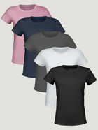 Women's Winter Foundation Crew Tee 5-Packs | Fresh Clean Threads