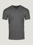Carbon Grey V-Neck tee shirt | Fresh Clean Threads