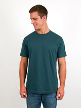 Summer Saver's 5-Pack Emerald Crew Neck Tee Model | Fresh Clean Threads
