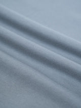 Fog Grey Crew Neck Fabric Detail | Fresh Clean Threads