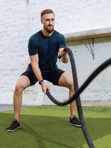 Nate is 6'4", 200LBS and wears a size LT # Core Performance Crew 3-Pack Lifestyle Size LT | Fresh Clean Threads Canada