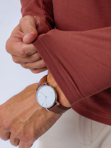 Canyon Long Sleeve Crew Neck | Details | Fresh Clean Threads