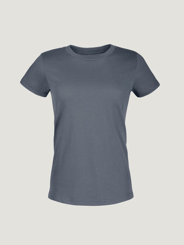 Women's Slate Crew Neck Tee | Fresh Clean Threads