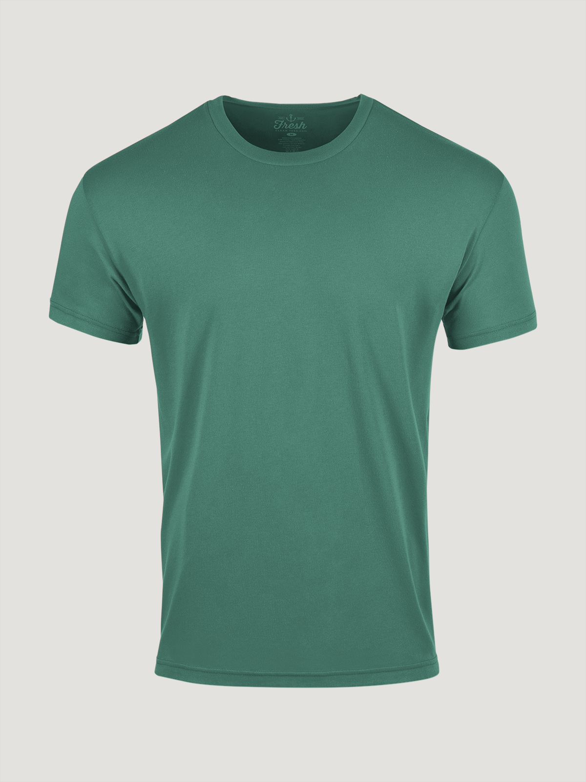 Pine Green Crew Neck | Fresh Clean Threads