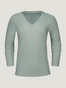 Women's Vintage Green Long Sleeves with V-Neckline | Fresh Clean Threads