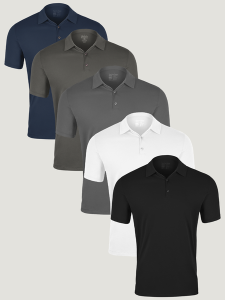 Winter Foundation Polo 5-Pack