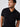 Matheus is 6', 210LBS and wears a size XL # All Black Performance Polo 3-pack Studio Front Angle Model Size XL | Fresh Clean Threads