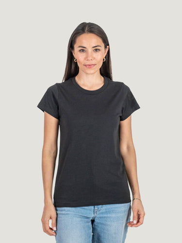 Women's Black Crew Neck (1st Gen.) XSmall | Fresh Clean Threads