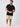 Matheus is 6', 210LBS and wears a size XL # All Black Performance Crew 5-pack Studio Model Size XL | Fresh Clean Threads