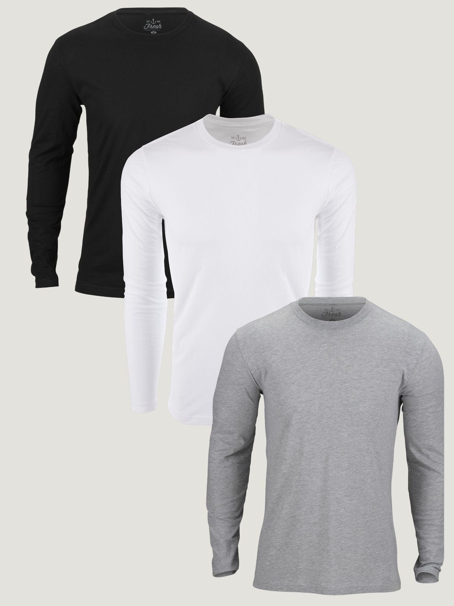 Long Sleeve Basic 3 Pack