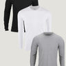 Men's Long Sleeves | 3-Pack | Fresh Clean Threads