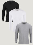 Men's Long Sleeves | 3-Pack | Fresh Clean Threads