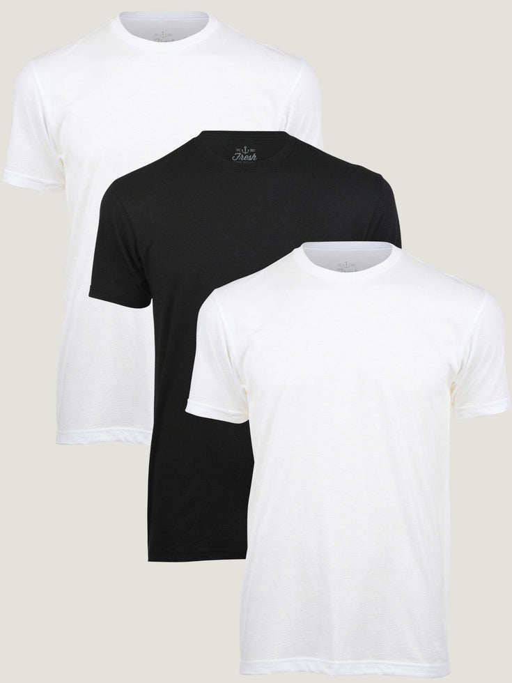 Black & White Tee Shirt 3-Pack
