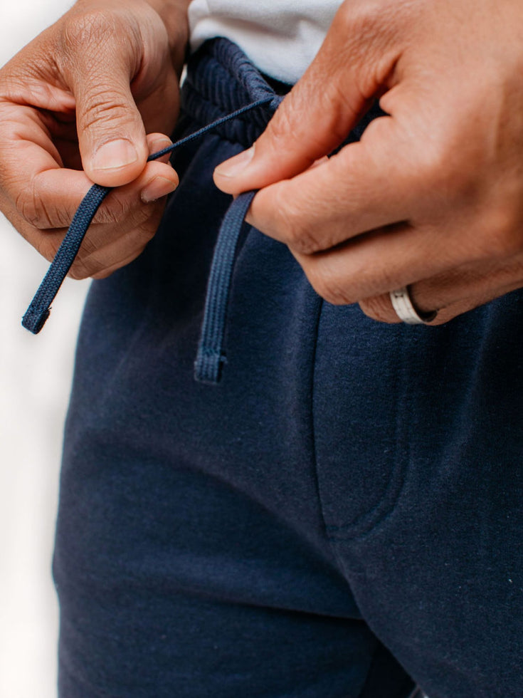 Odyssey Blue Fleece Sweatpants + Sweatshirt | Fresh Clean Threads