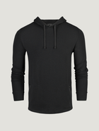 Black Performance Hoodie Pullover | Fresh Clean Threads