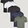 Foundation 5-Pack Mens Crew Necks | Fresh Clean Threads