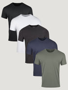 Foundation 5-Pack Mens Crew Necks | Fresh Clean Threads