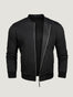 Black Reversible Bomber Jacket | Fresh Clean Threads