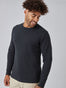 Best Seller's Thermal Long Sleeve Crew 3-Pack | Model in Charcoal Thermal Size Large | Fresh Clean Threads