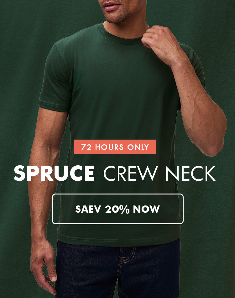 Limited Edition Spruce Crew | 72 Hours Only | Holiday Sale 20% Off Site Wide | FCT