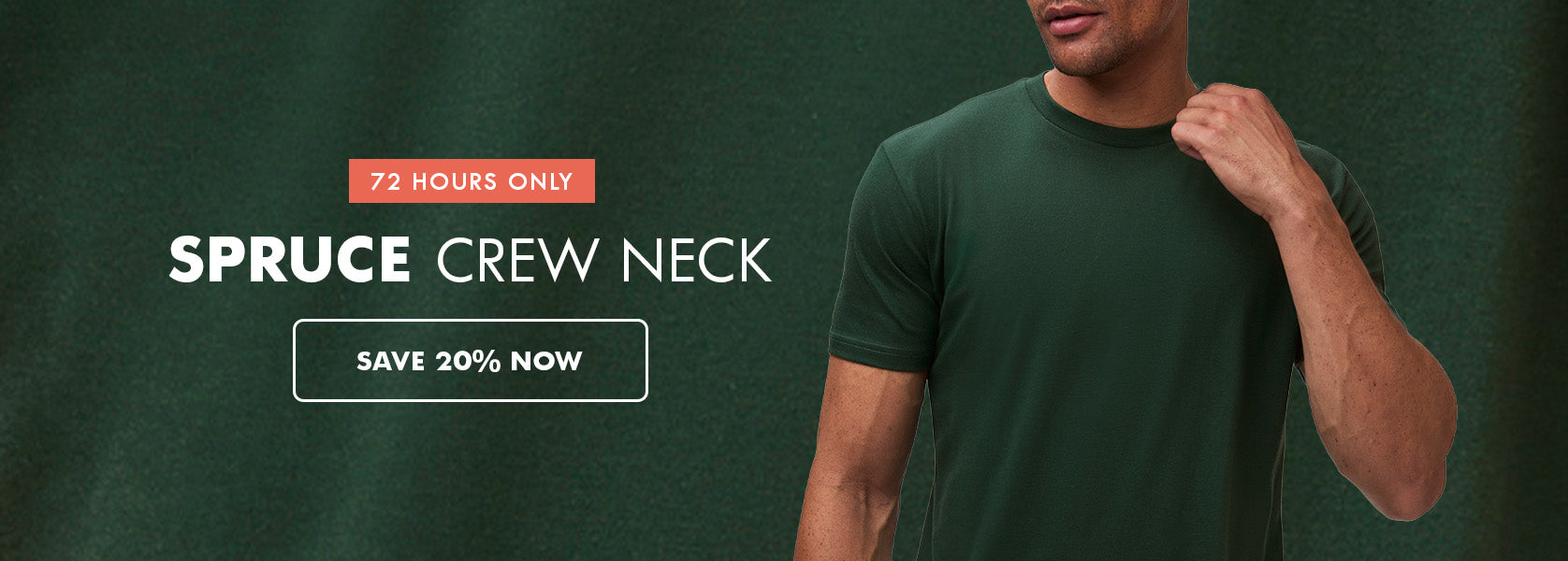 Limited Edition Spruce Tee | Available 72 Hours Only at Fresh Clean Threads