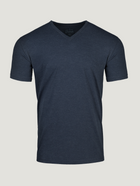 Indigo Blue V-Neck Tee | Men's t-shirts | Fresh Clean Threads