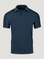 Navy Performance Polo Ghost Mannequin | Fresh Clean Threads