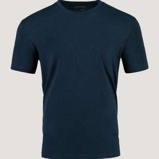 Navy Performance Crew Neck | Fresh Clean Threads