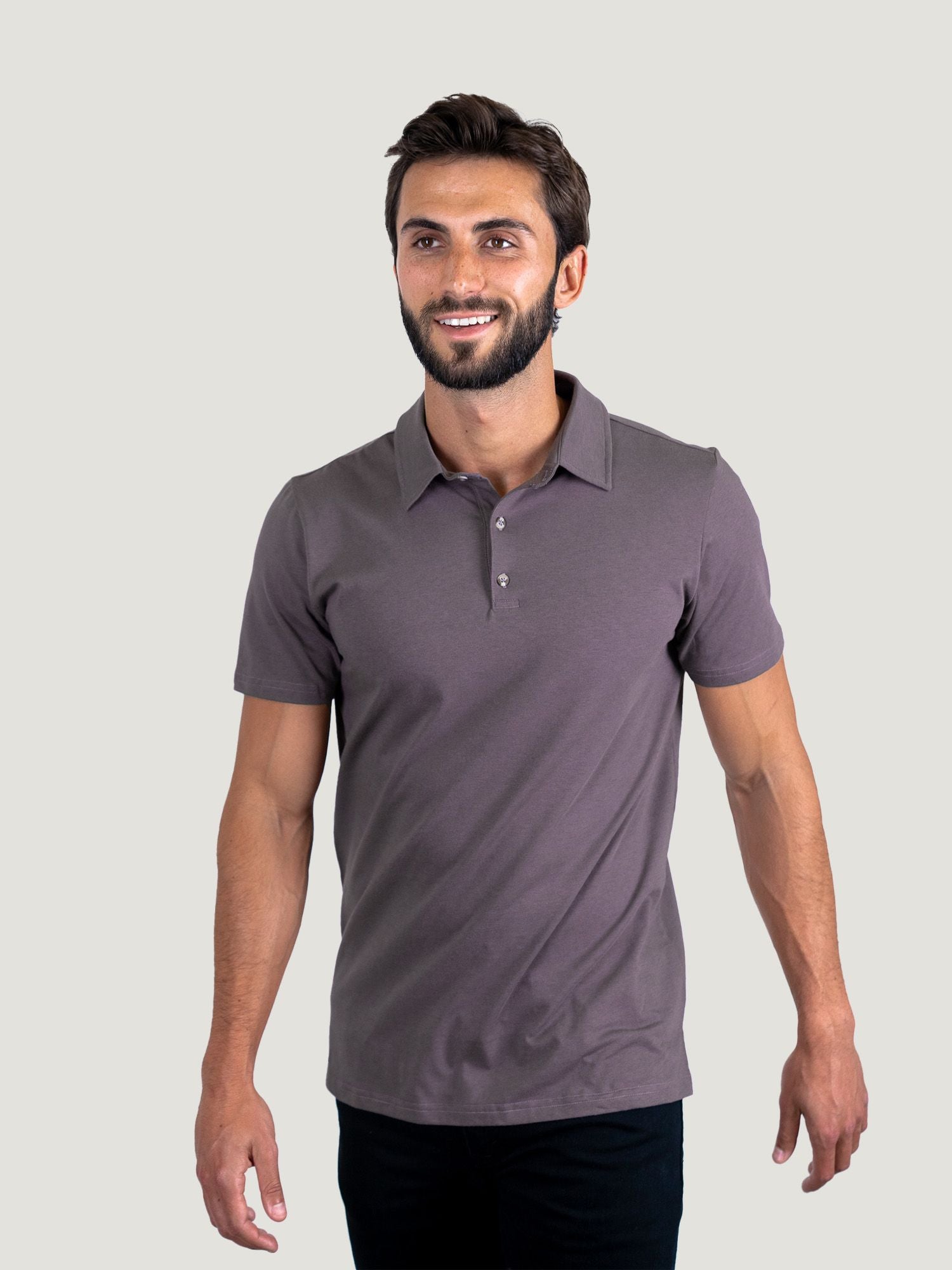 Purple Galaxy Torrey Polo | Fresh Clean Threads