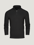 Black Performance Quarter Zips | Fresh Clean Threads