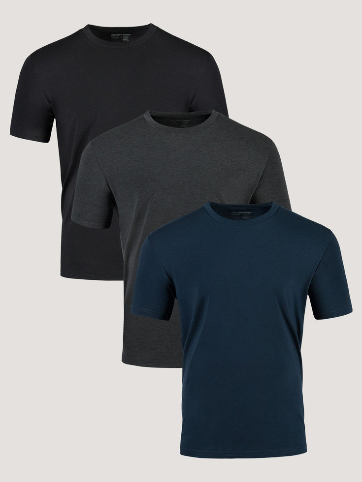 Foundation Performance Crew Neck 3-Pack | Fresh Clean Threads
