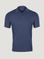 Steel Blue Torrey Polo Ghost Mannequin Image | Fresh Clean Threads