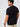 Matheus is 6', 210LBS and wears a size XL # All Black Performance Crew 5-pack Model Size XL Back Angle | Fresh Clean Threads