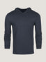 Navy Loma Hooded Long Sleeve Ghost Mannequin| Fresh Clean Threads