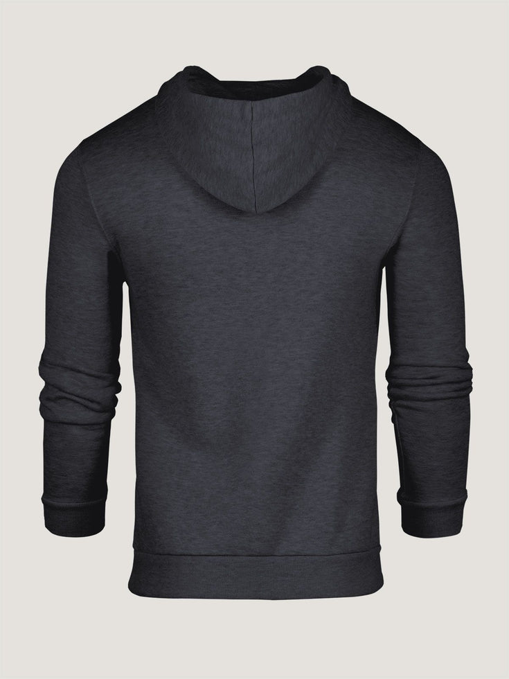 Charcoal Pullover Hoodie Lifestyle Size Medium | Fresh Clean Threads