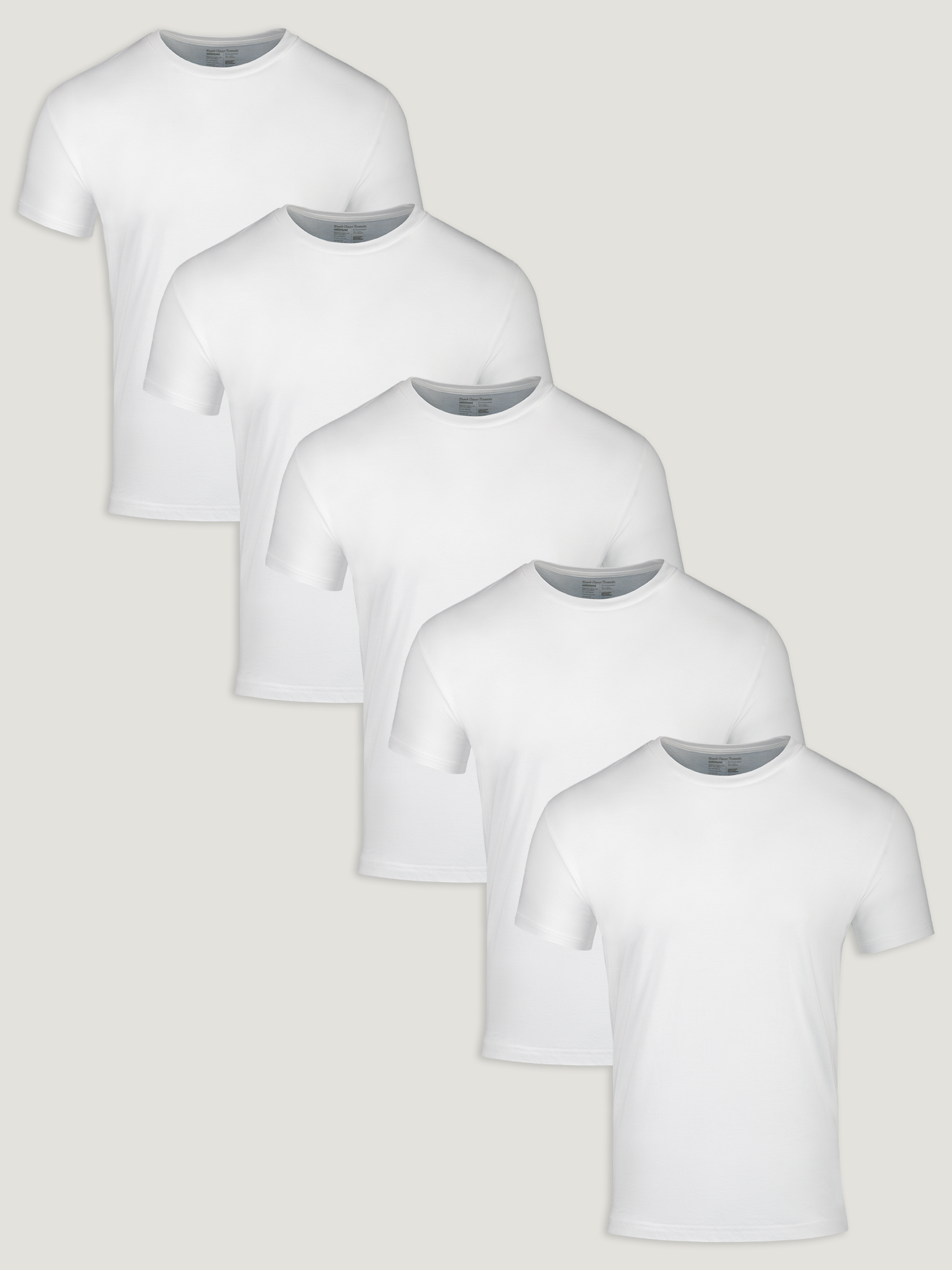 All White 5 Pack