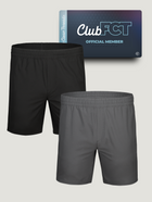 Foundation Stretch Performance Shorts 2-Pack with FCT Membership | Fresh Clean Threads