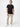 Ariel is 6'1, 175lbs and wears a size M # Black Crew Neck or V-Neck 3-Pack | Fresh Clean Threads