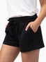 Functional Women's Lounge Shorts in Black | Fresh Clean Threads