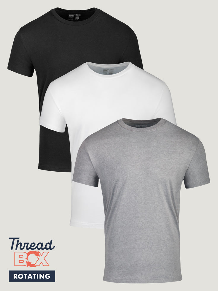 December  ThreadBox Rotating Crew Tee Basic Pack | Fresh Clean Threads