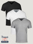 December ThreadBox Rotating V-Neck Tee Basic Pack | Fresh Clean Threads