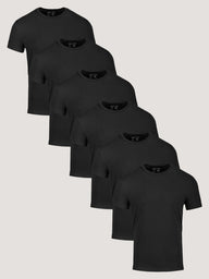 All Black Crew 6-Pack