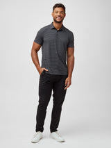 performance wear for everyday style # Striped Polos for the Modern Man | No logos + Tag-free labels