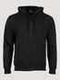 Men's Black Zip-Up Hoodie | Fresh Clean Threads